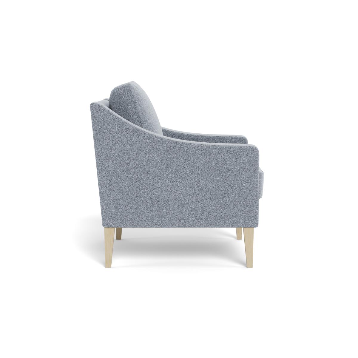 Heal's Richmond Armchair Boucle Steel Tinted Ash Feet – image 4