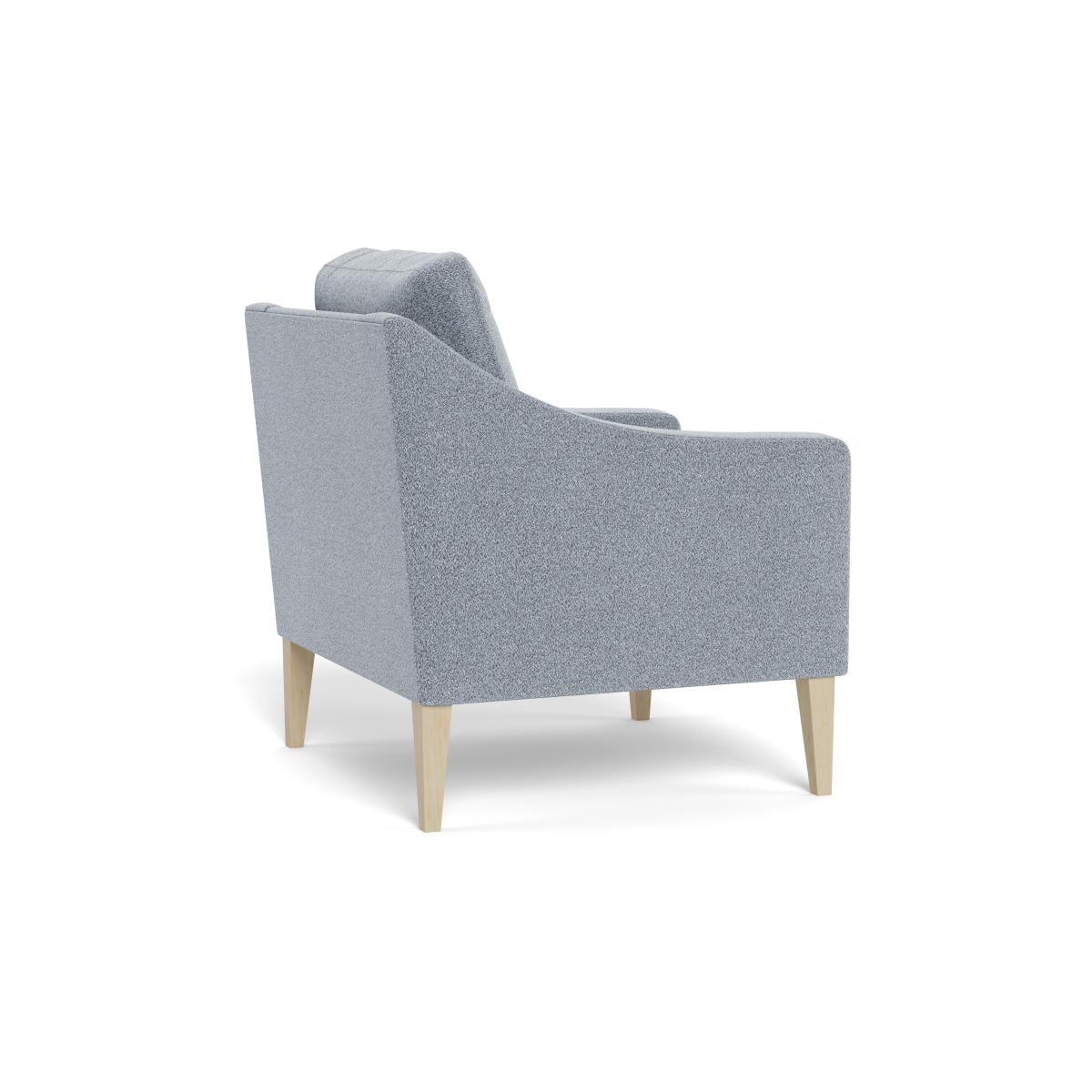 Heal's Richmond Armchair Boucle Steel Tinted Ash Feet – image 5