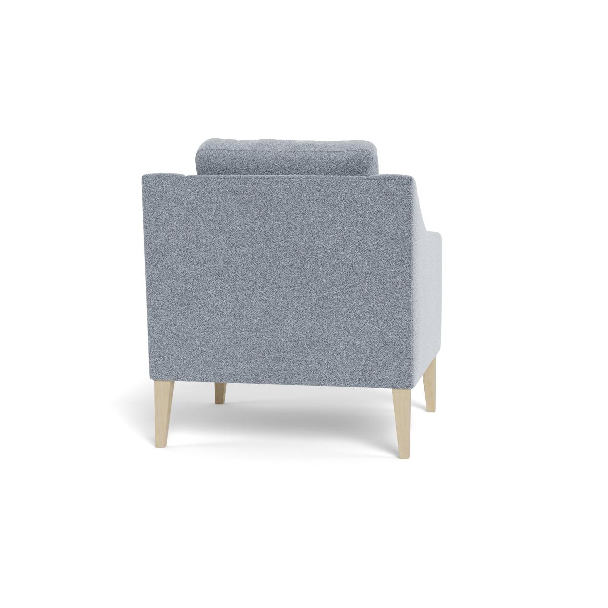 Heal's Richmond Armchair Boucle Steel Tinted Ash Feet – image 6