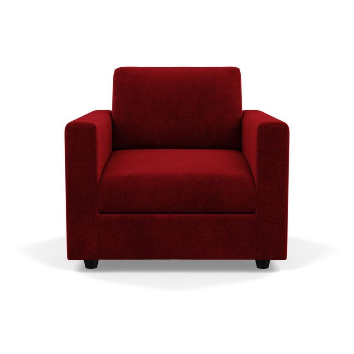 Heal's Nimbus Armchair Velvet Petrol Black Feet - Heal's UK Furniture – image 3