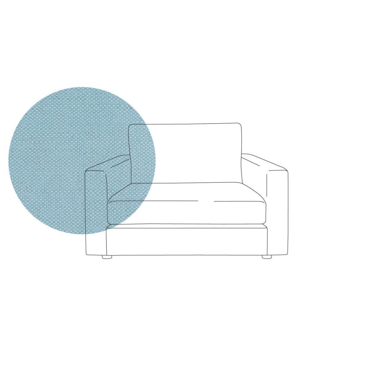 Heal's Nimbus Armchair Velvet Petrol Black Feet - Heal's UK Furniture – image 24