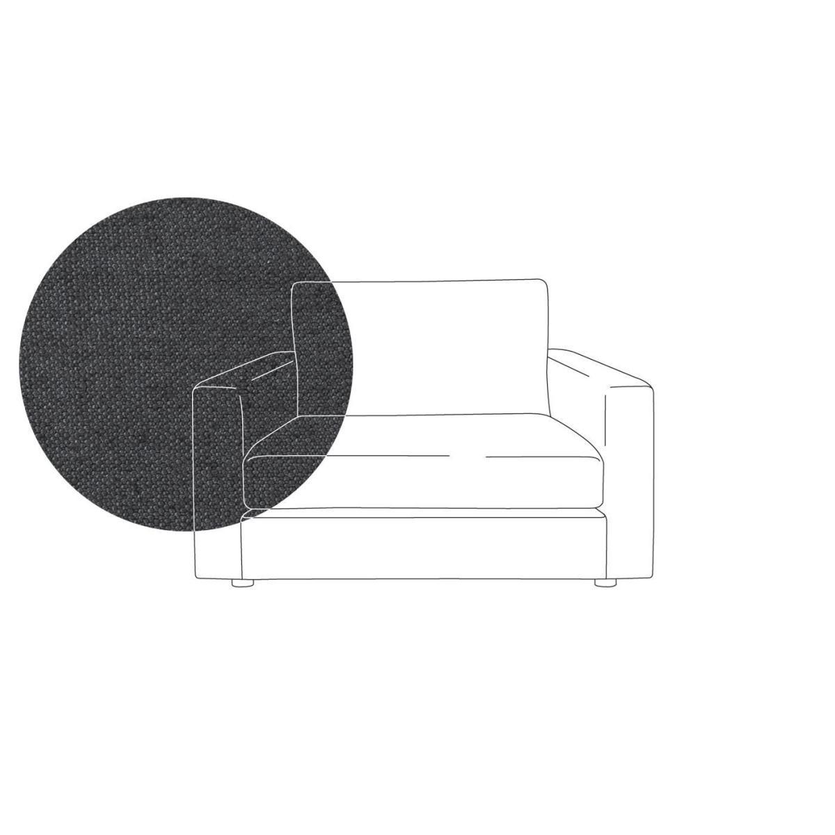Heal's Nimbus Armchair Velvet Petrol Black Feet - Heal's UK Furniture – image 26