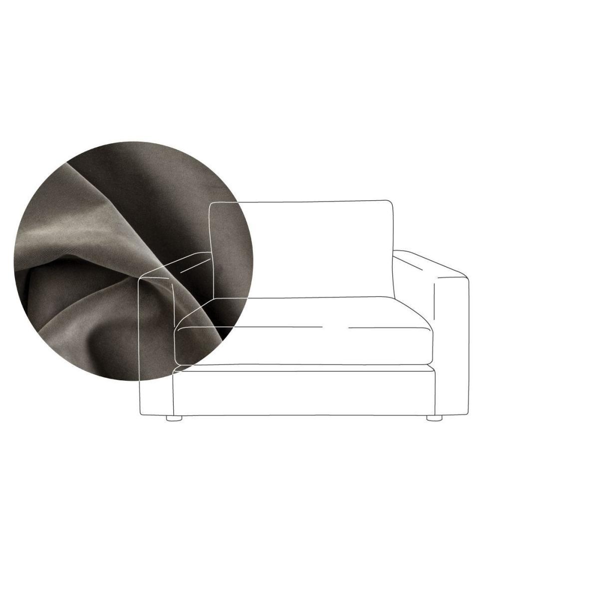 Heal's Nimbus Armchair Velvet Petrol Black Feet - Heal's UK Furniture – image 27