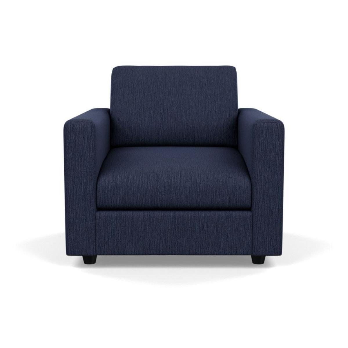 Heal's Nimbus Armchair Velvet Petrol Black Feet - Heal's UK Furniture – image 28