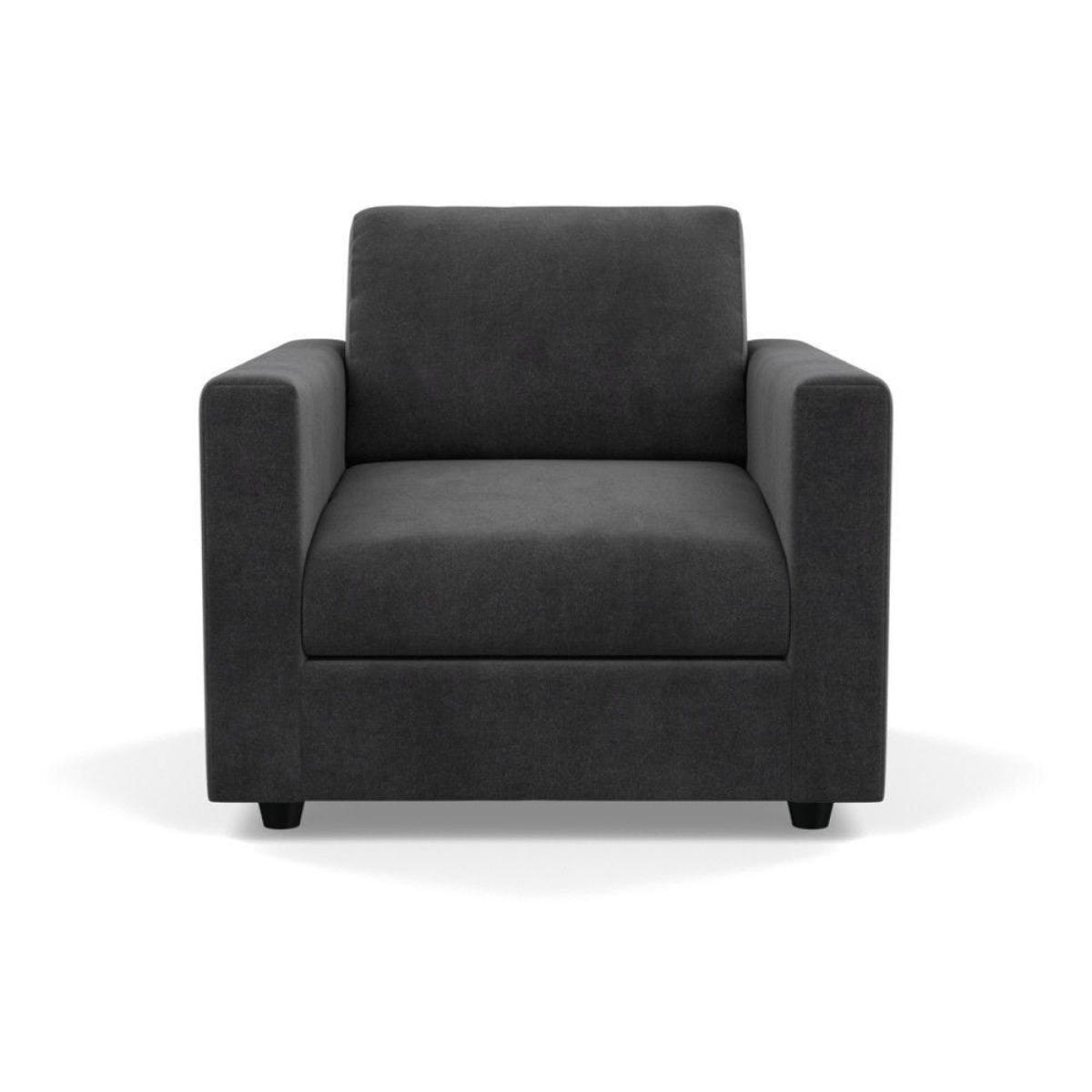 Heal's Nimbus Armchair Velvet Petrol Black Feet - Heal's UK Furniture – image 46