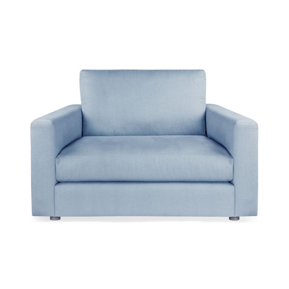 Heal's Nimbus Armchair Velvet Petrol Black Feet - Heal's UK Furniture – image 47