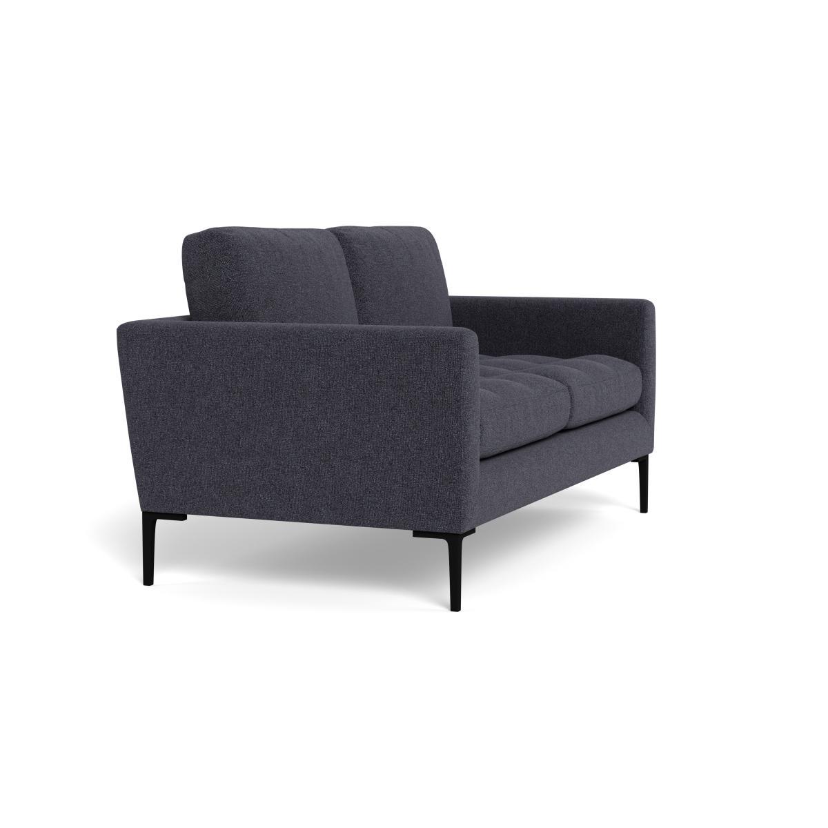 Heal's Eton 2 Seater Sofa Texture Soot Brass Feet - Heal's UK Furniture – image 2