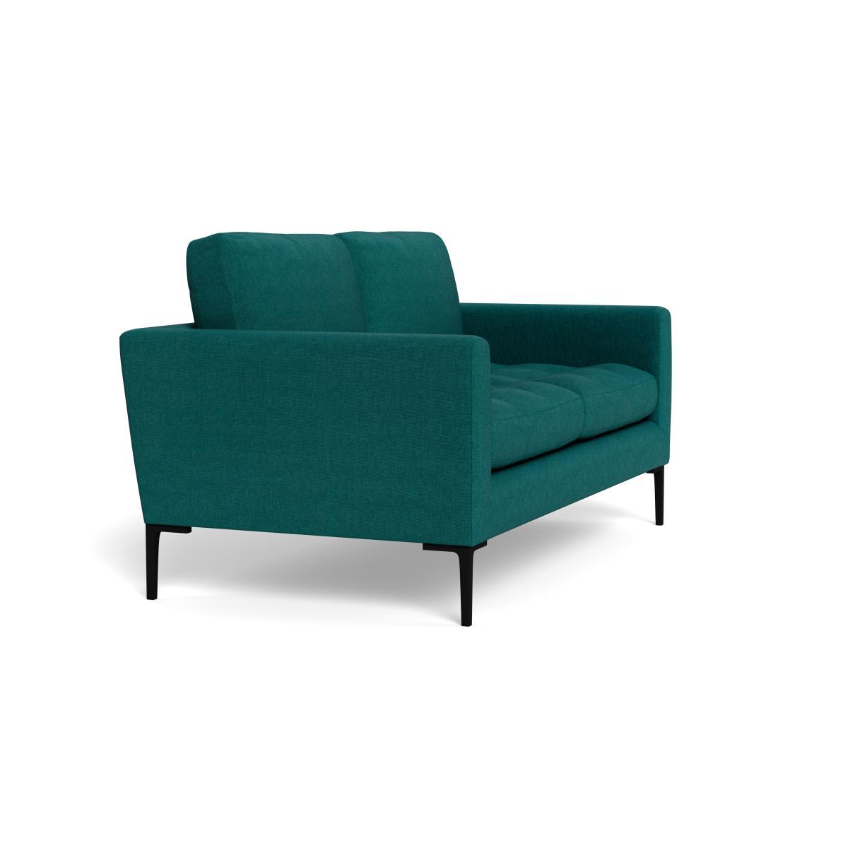 Heal's Eton 2 Seater Sofa Brushed Cotton Pine Brass Feet - Heal's UK Furniture – image 2