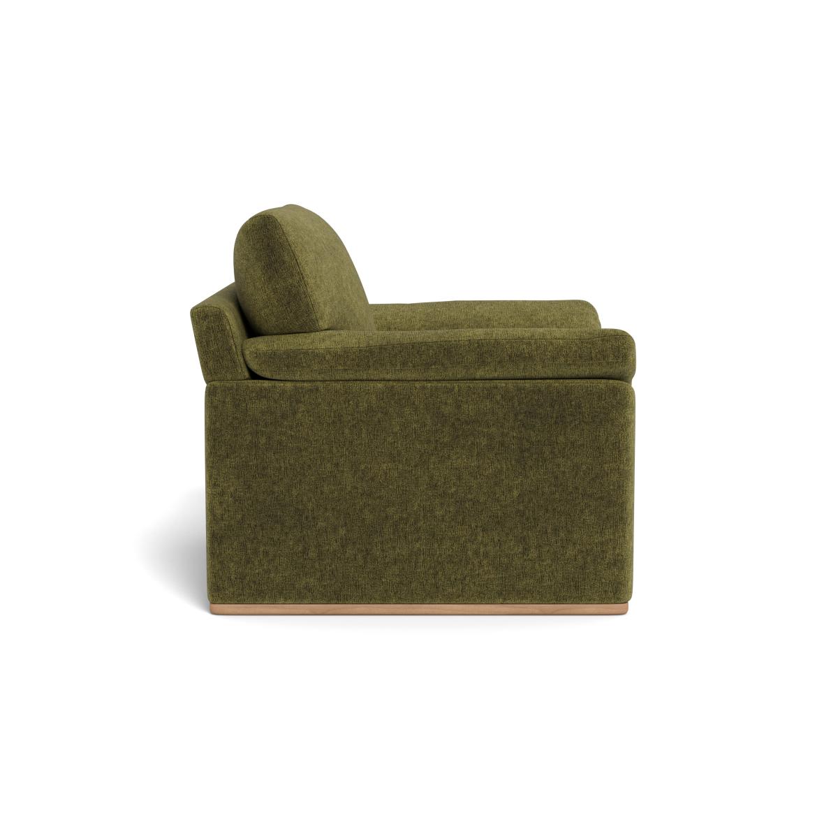 Heal's Paris II Armchair Boucle Velvet Wilder Walnut Stained Feet – image 3