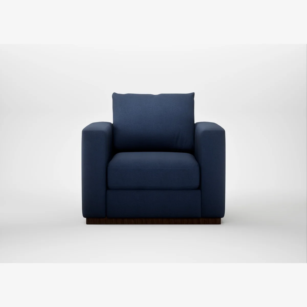 Heal's Trento Armchair Capelo Linen-Cotton Inkspot – image 1