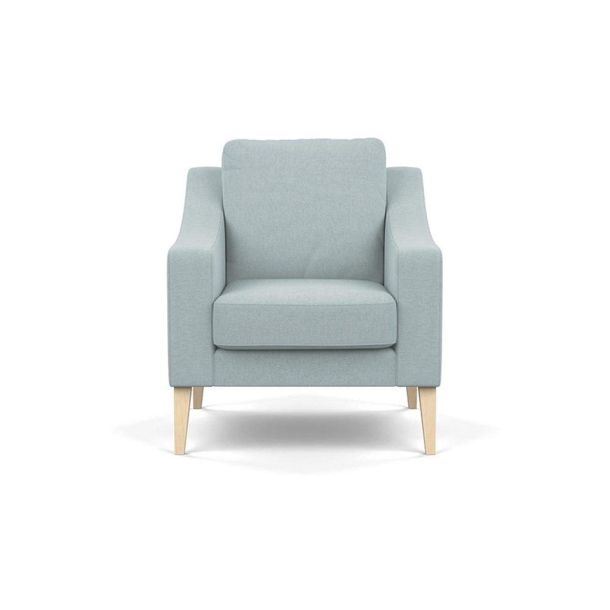 Heal's Richmond Armchair Brushed Cotton Mist Natural Feet – image 2
