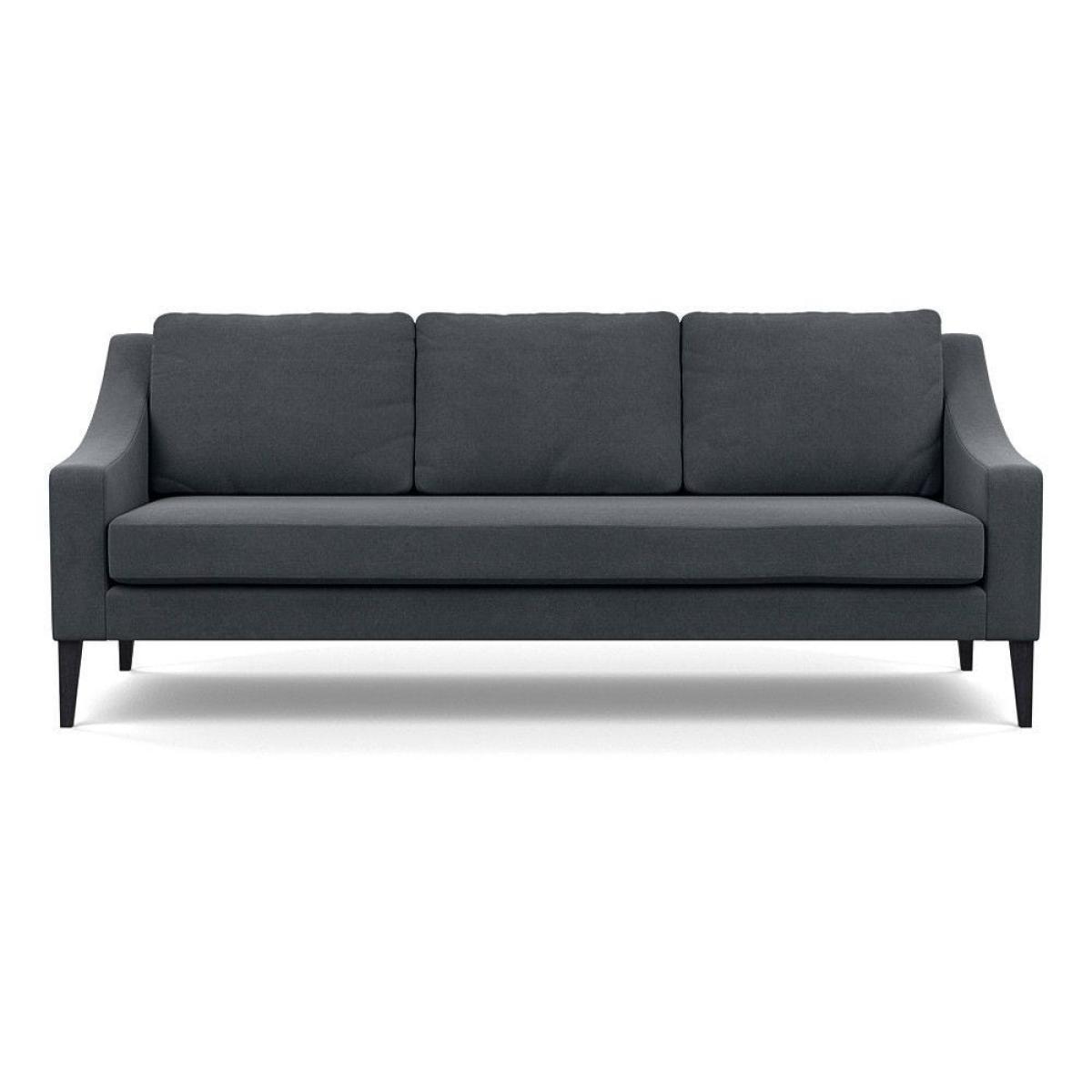 Heal's Eton Armchair Smart Luxe Velvet Nickel Brass Feet - Heal's UK Furniture – image 3
