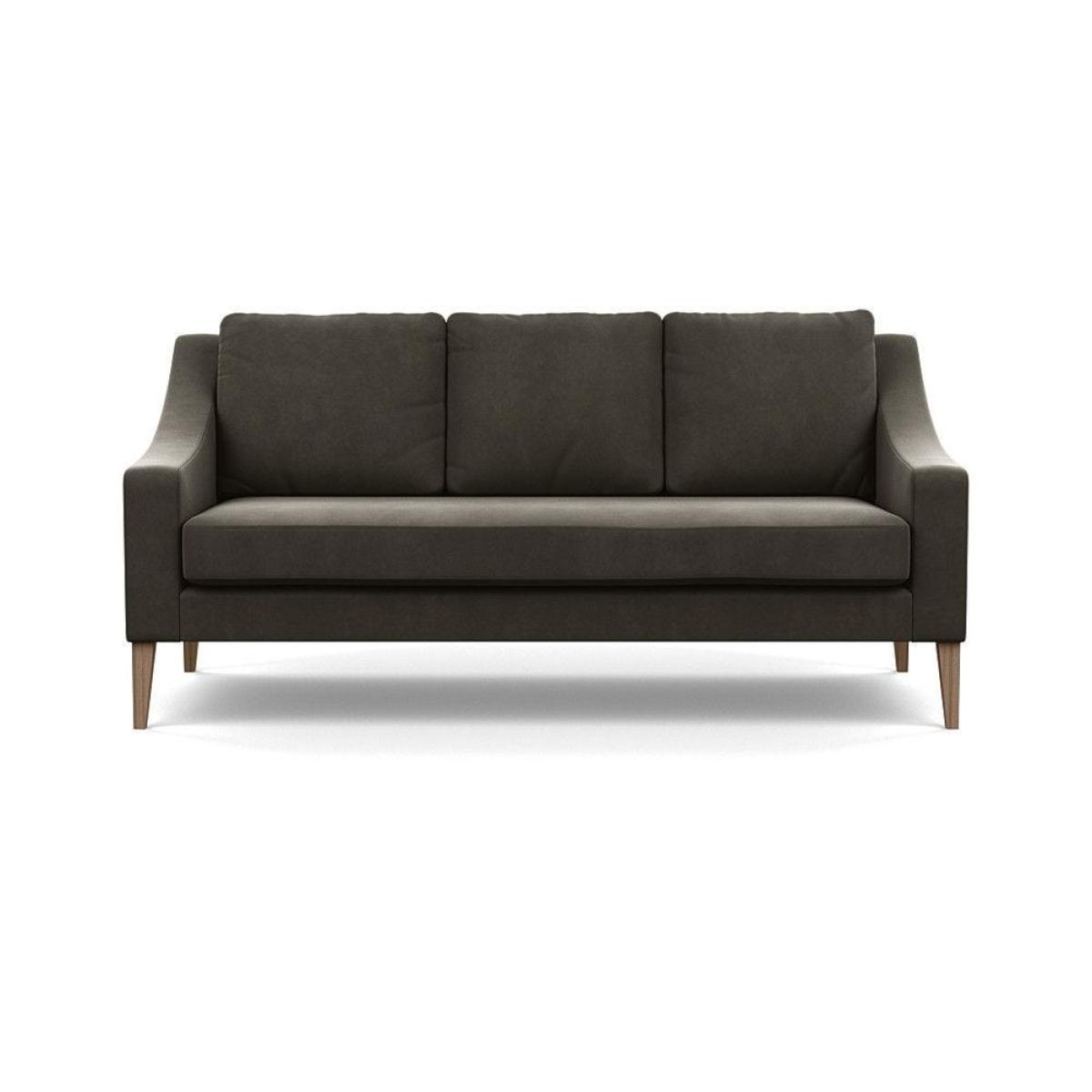 Heal's Eton Armchair Smart Luxe Velvet Nickel Brass Feet - Heal's UK Furniture – image 4