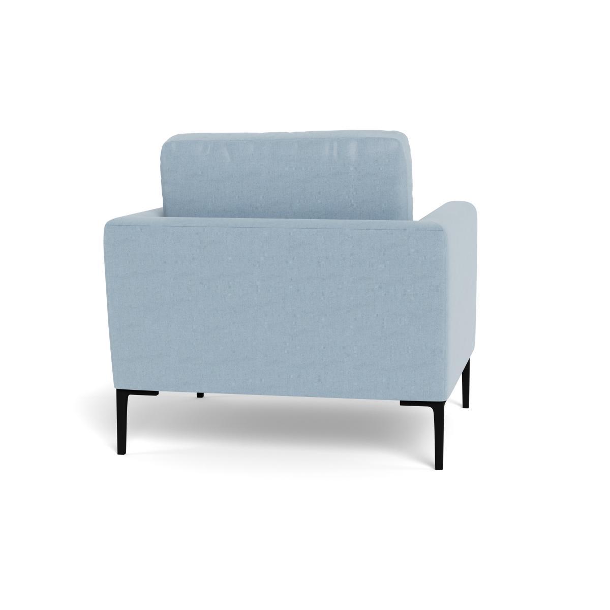 Heal's Eton Armchair Capelo LinenCotton Sea Shanty Brass Feet - Heal's UK Furniture – image 5