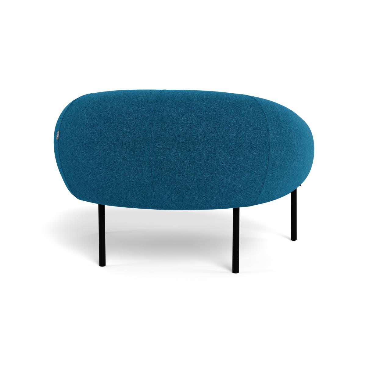 Heal's Isola Armchair St Moritz Wool Teal Bronze Feet - Heal's UK Furniture – image 5