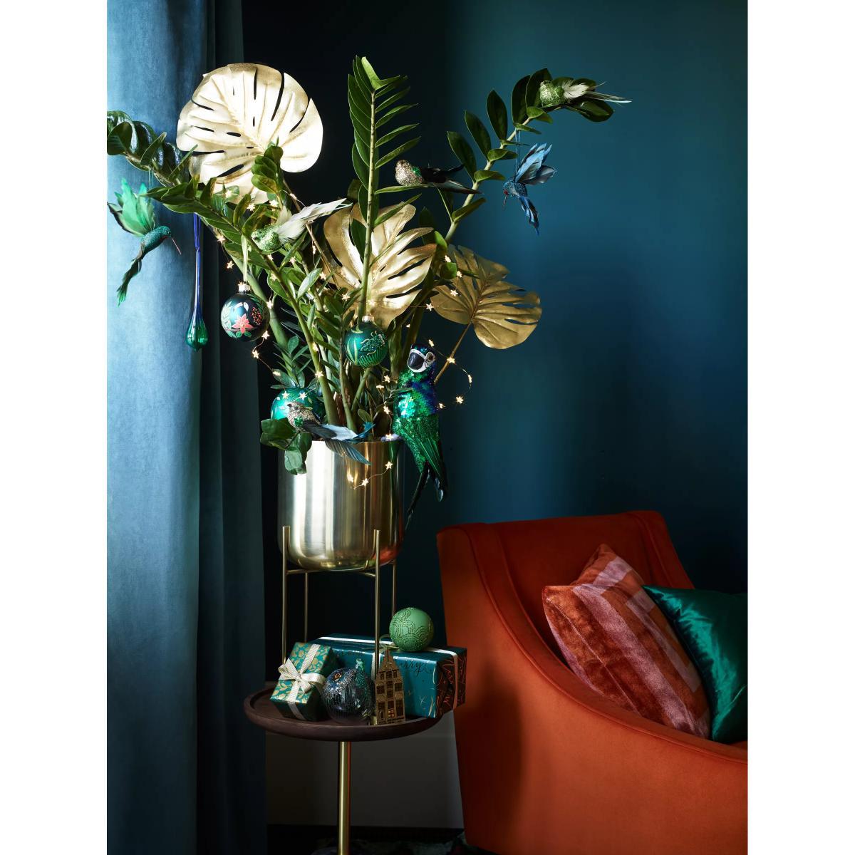 John Lewis & Partners Swept Armchair, Dark Leg, Aquaclean Harriet Orange – image 8