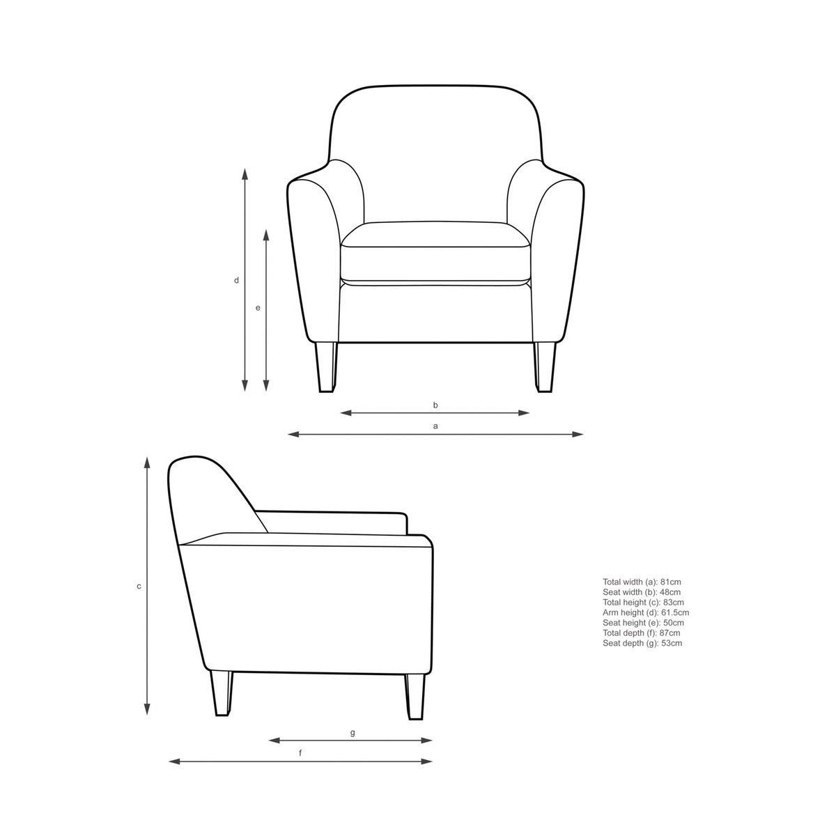 John Lewis & Partners Connor Armchair – image 4
