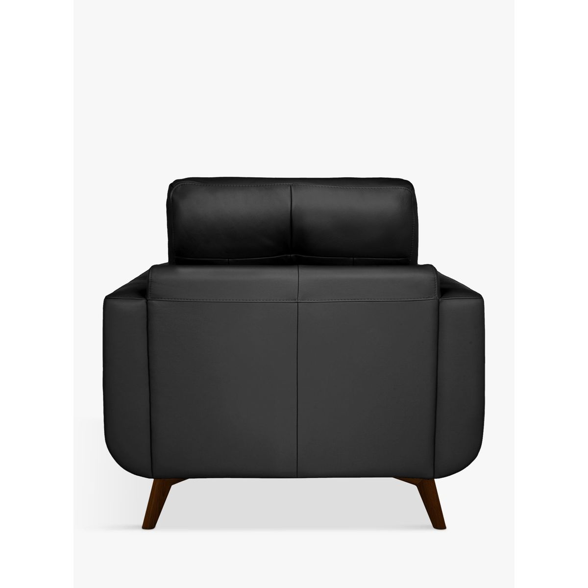 John Lewis & Partners Barbican Leather Armchair, Dark Leg – image 6
