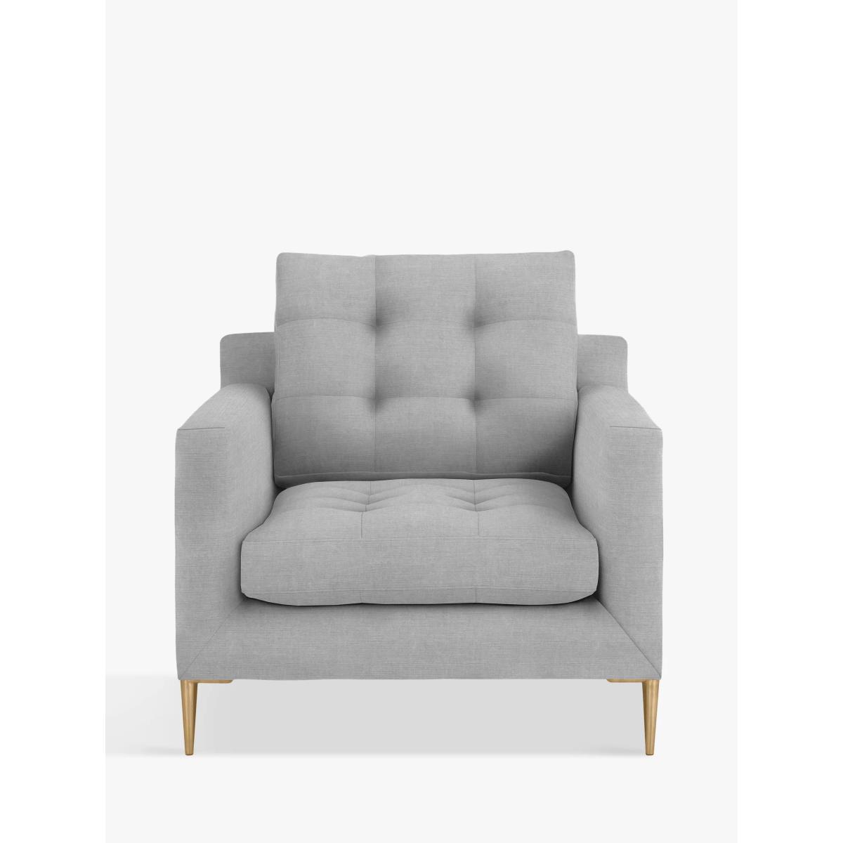 John Lewis & Partners Draper Armchair, Metal Leg – image 3
