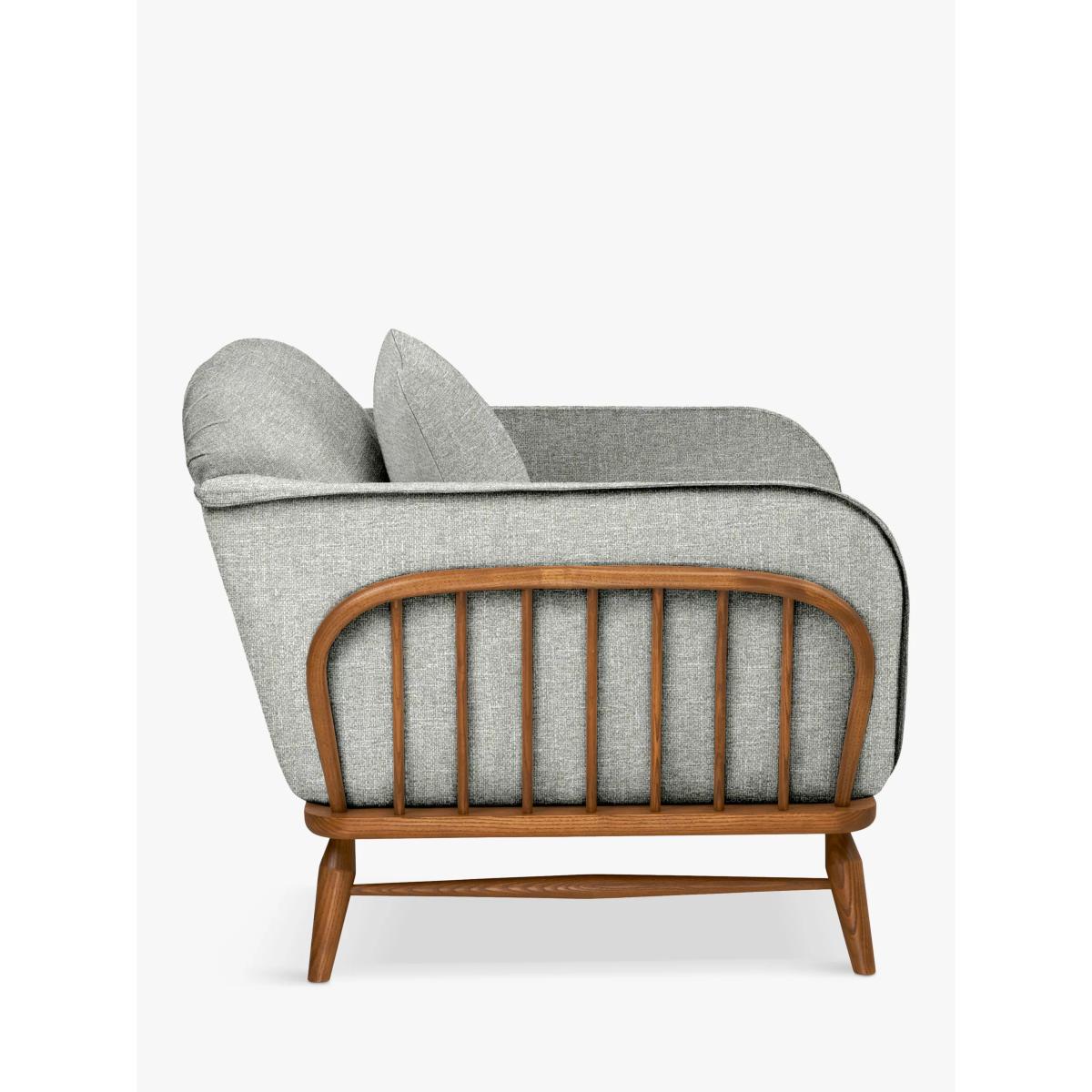 ercol for John Lewis Hexton Armchair, Dark Leg – image 4