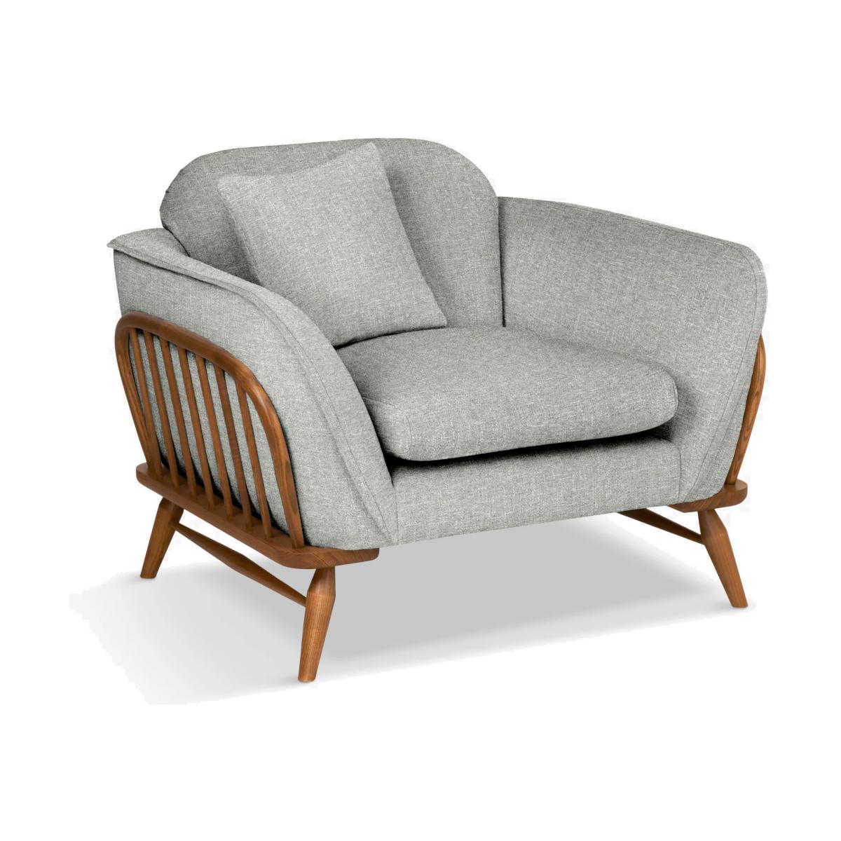 ercol for John Lewis Hexton Armchair, Dark Leg – image 1