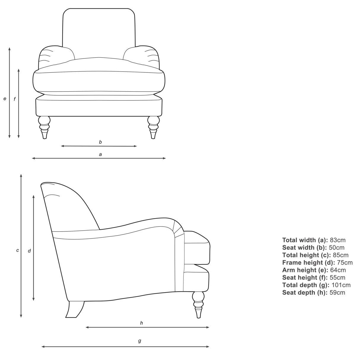 John Lewis & Partners Harrogate High Back Armchair – image 7