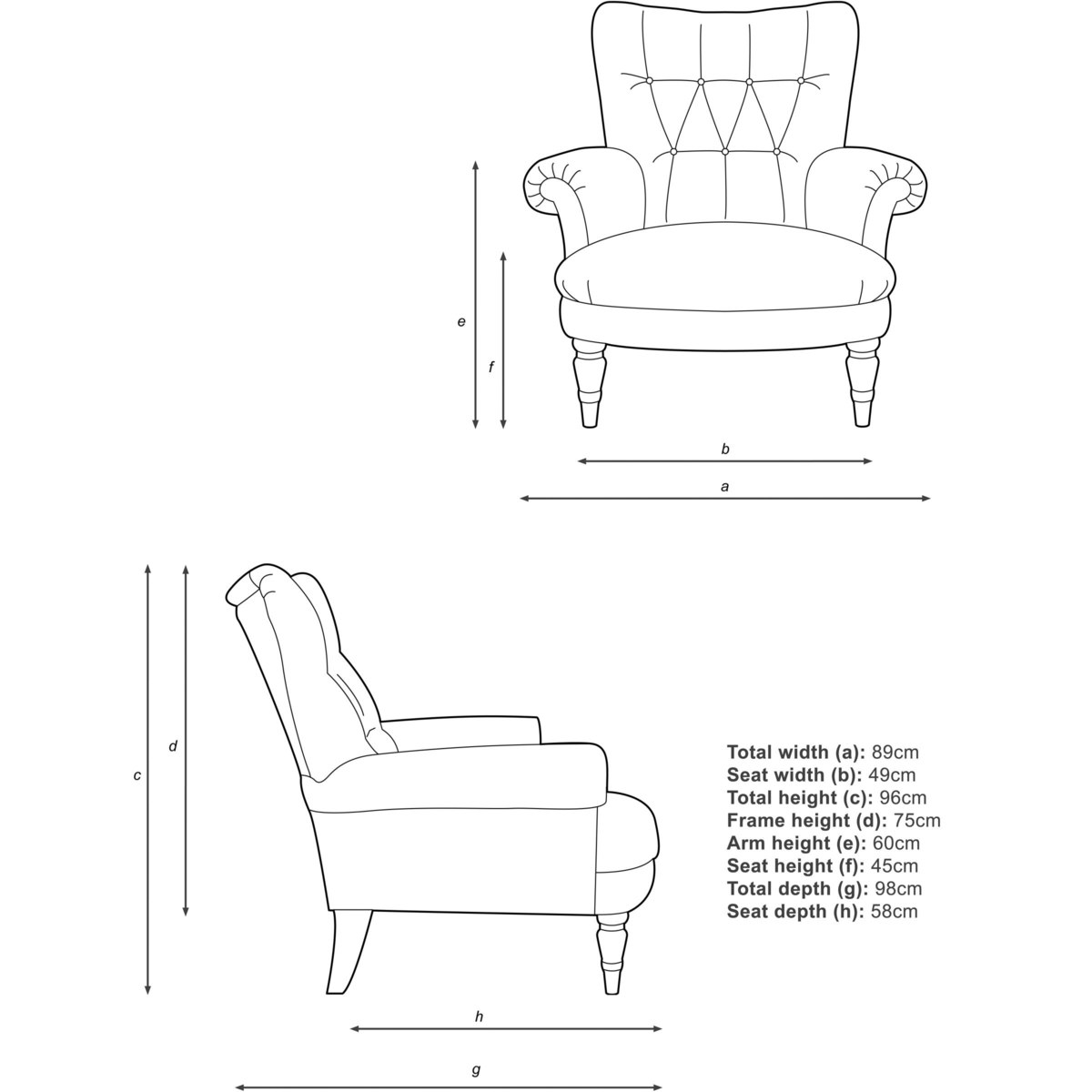 John Lewis & Partners Hambleton Armchair – image 3