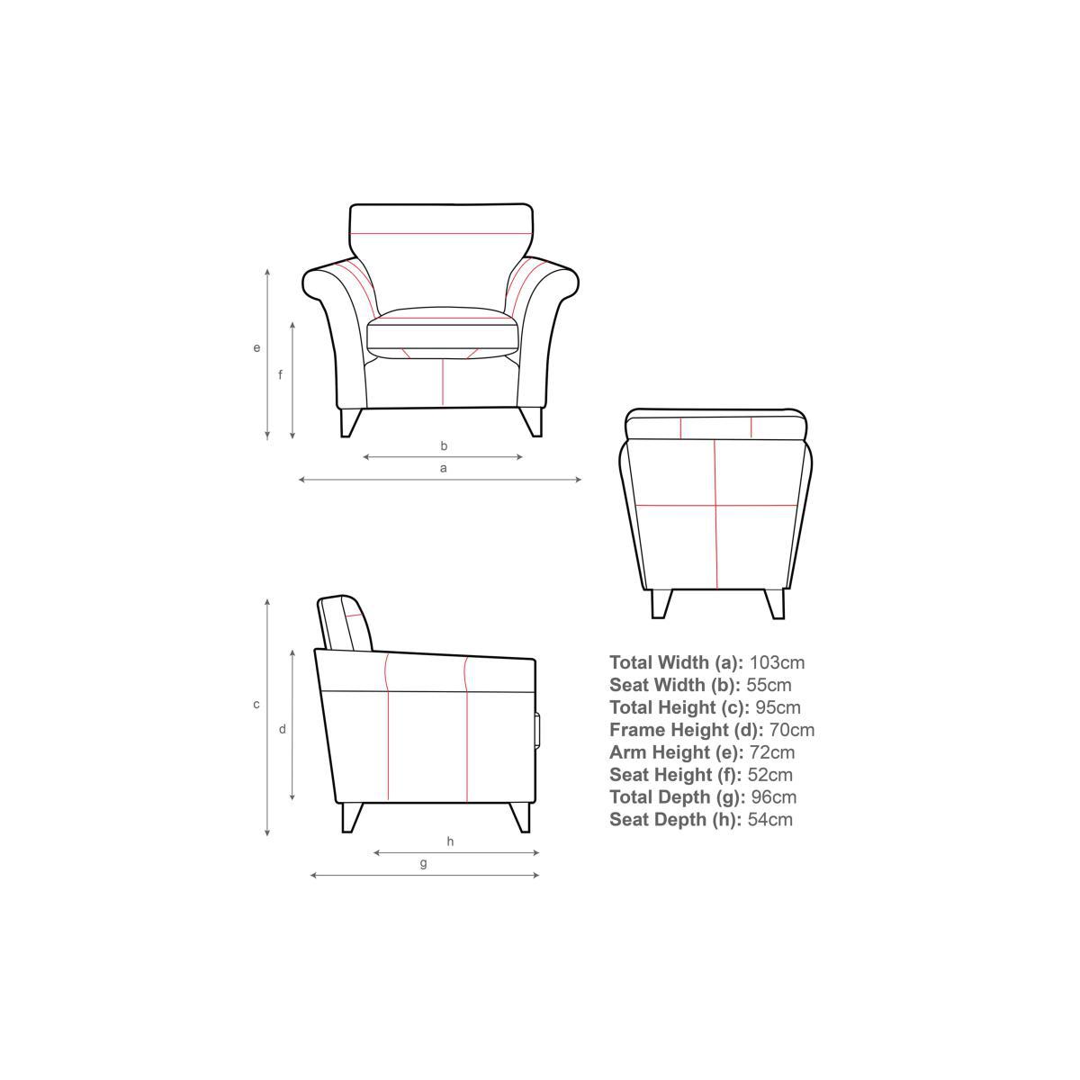 John Lewis & Partners Charlotte Armchair – image 6