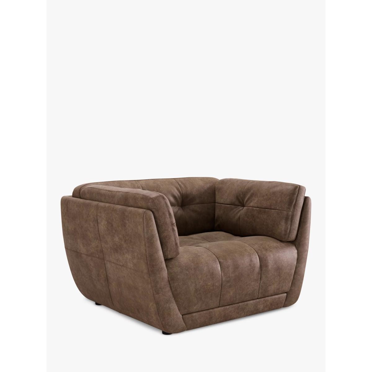 At The Helm Theo Leather Armchair – image 3
