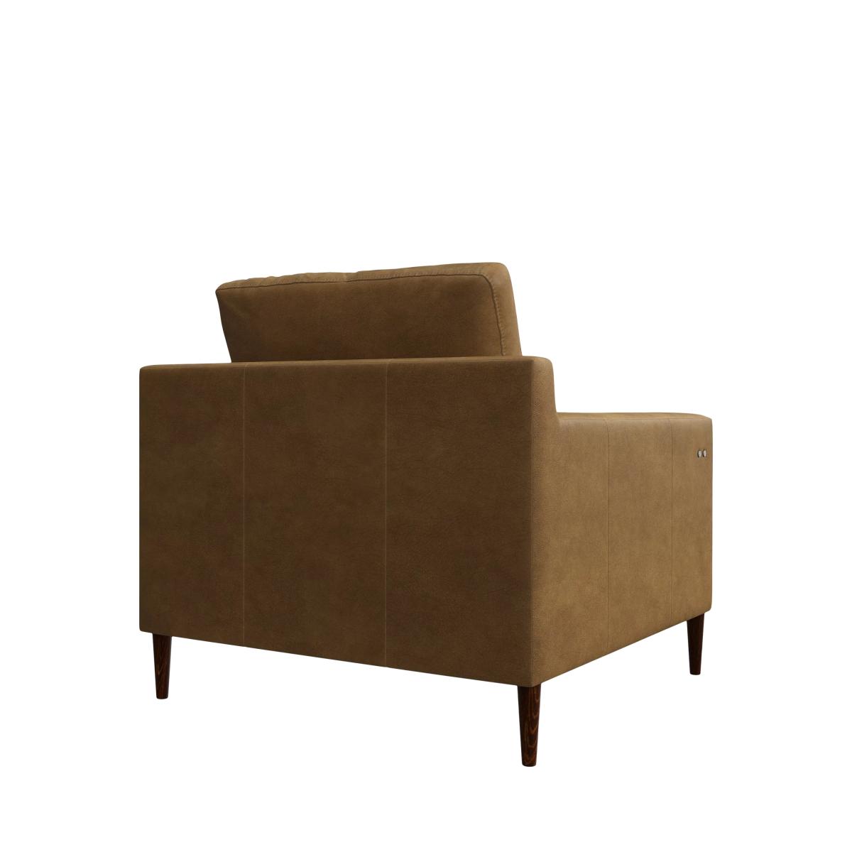 John Lewis Draper II Motion Leather Chair, Dark Leg – image 4