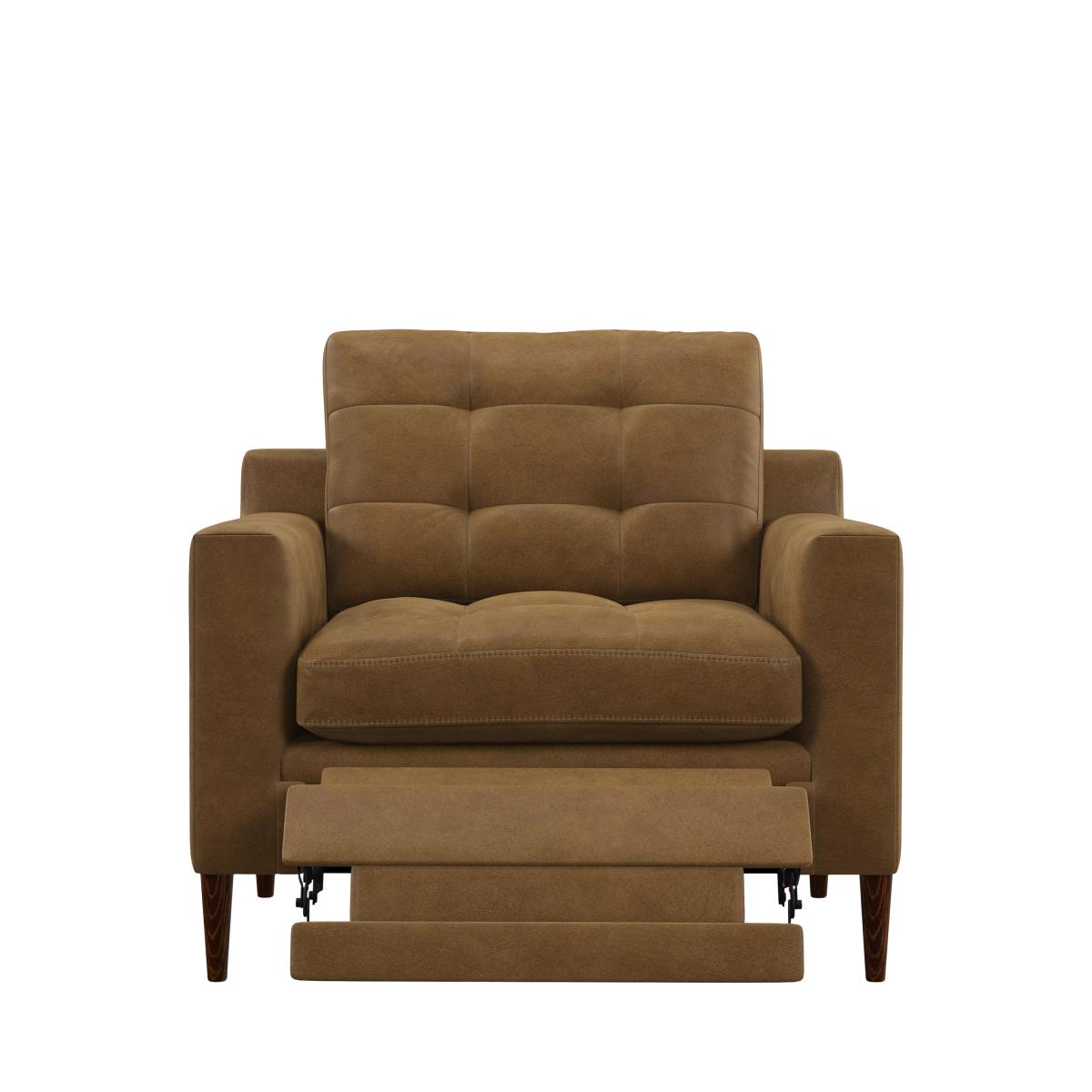 John Lewis Draper II Motion Leather Chair, Dark Leg – image 5