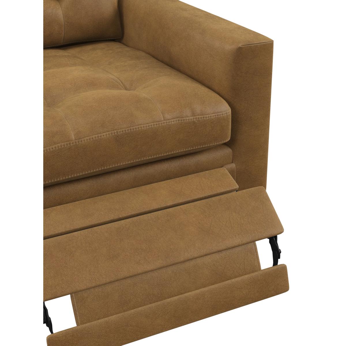 John Lewis Draper II Motion Leather Chair, Dark Leg – image 6