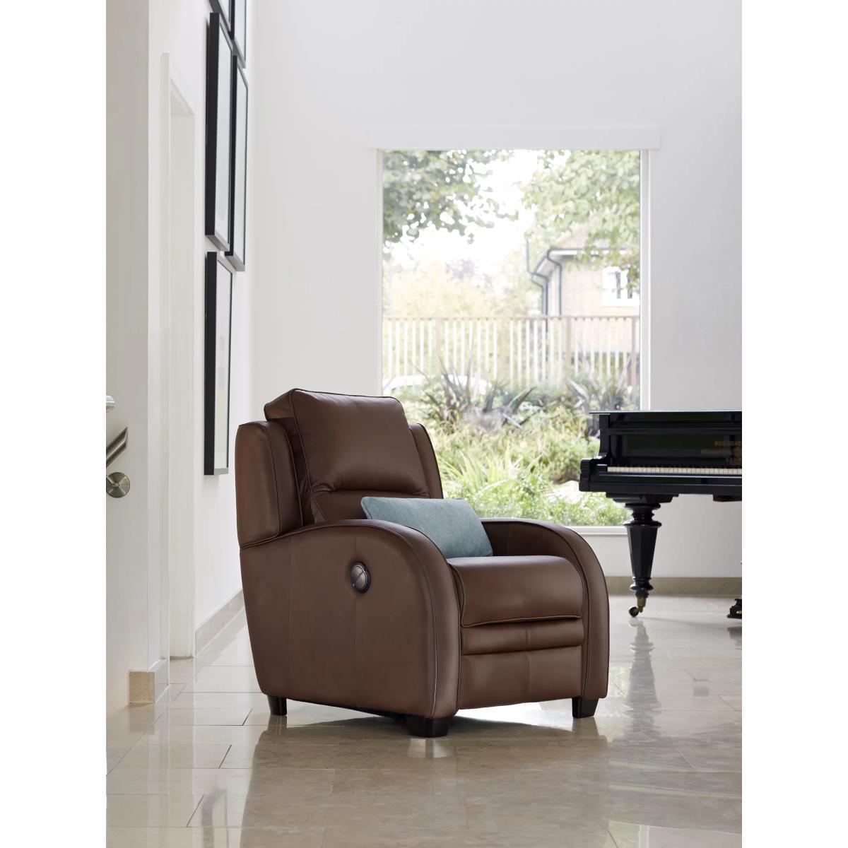 Parker Knoll Charleston Power Recliner Leather Armchair – image 8