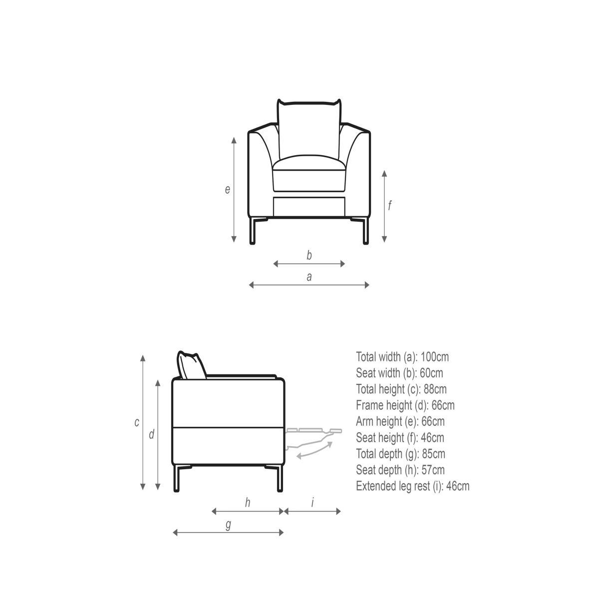 John Lewis & Partners Belgrave Motion Armchair with Footrest Mechanism – image 8