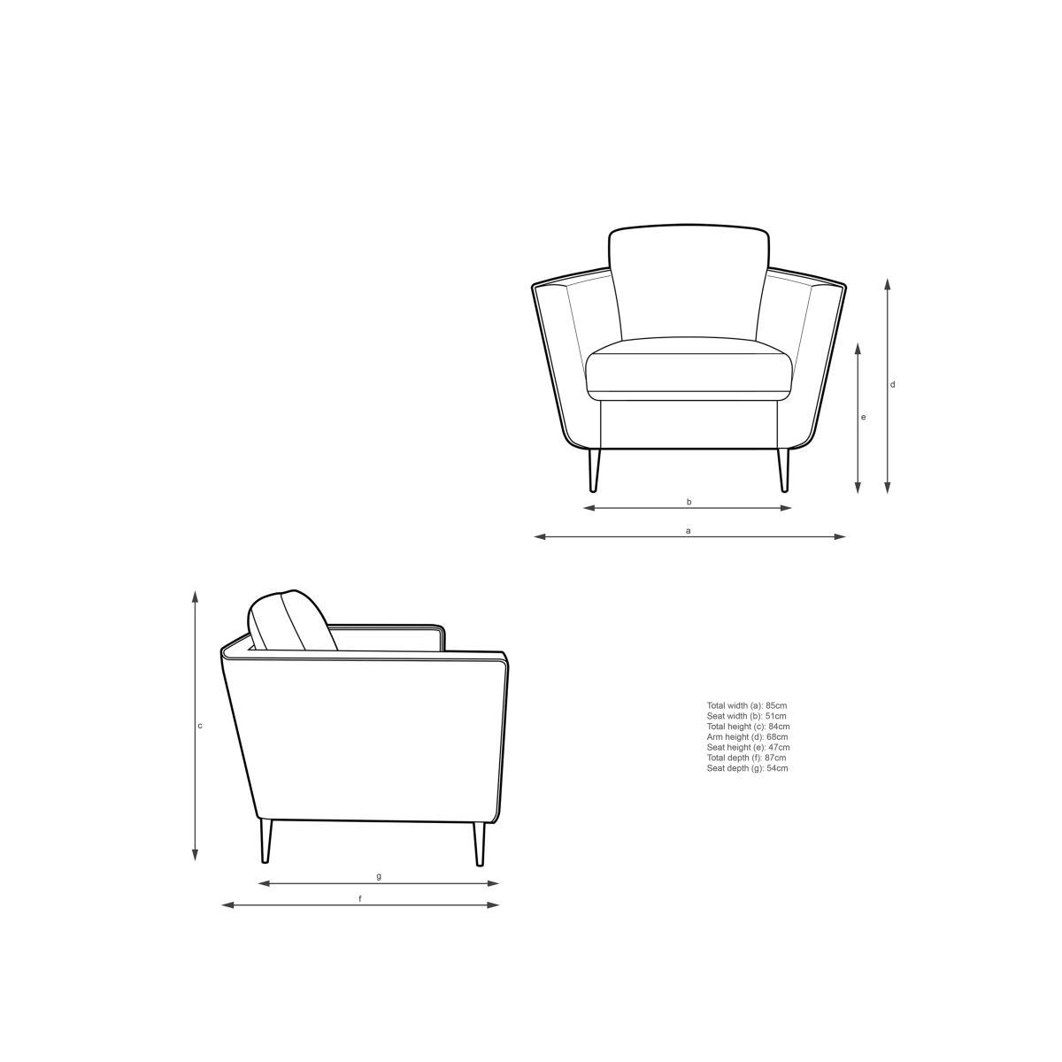 John Lewis & Partners Rise Armchair, Metal Leg – image 6