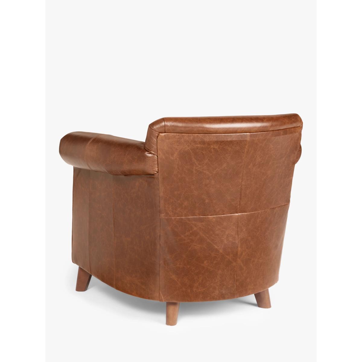 John Lewis Regent Leather Armchair – image 4
