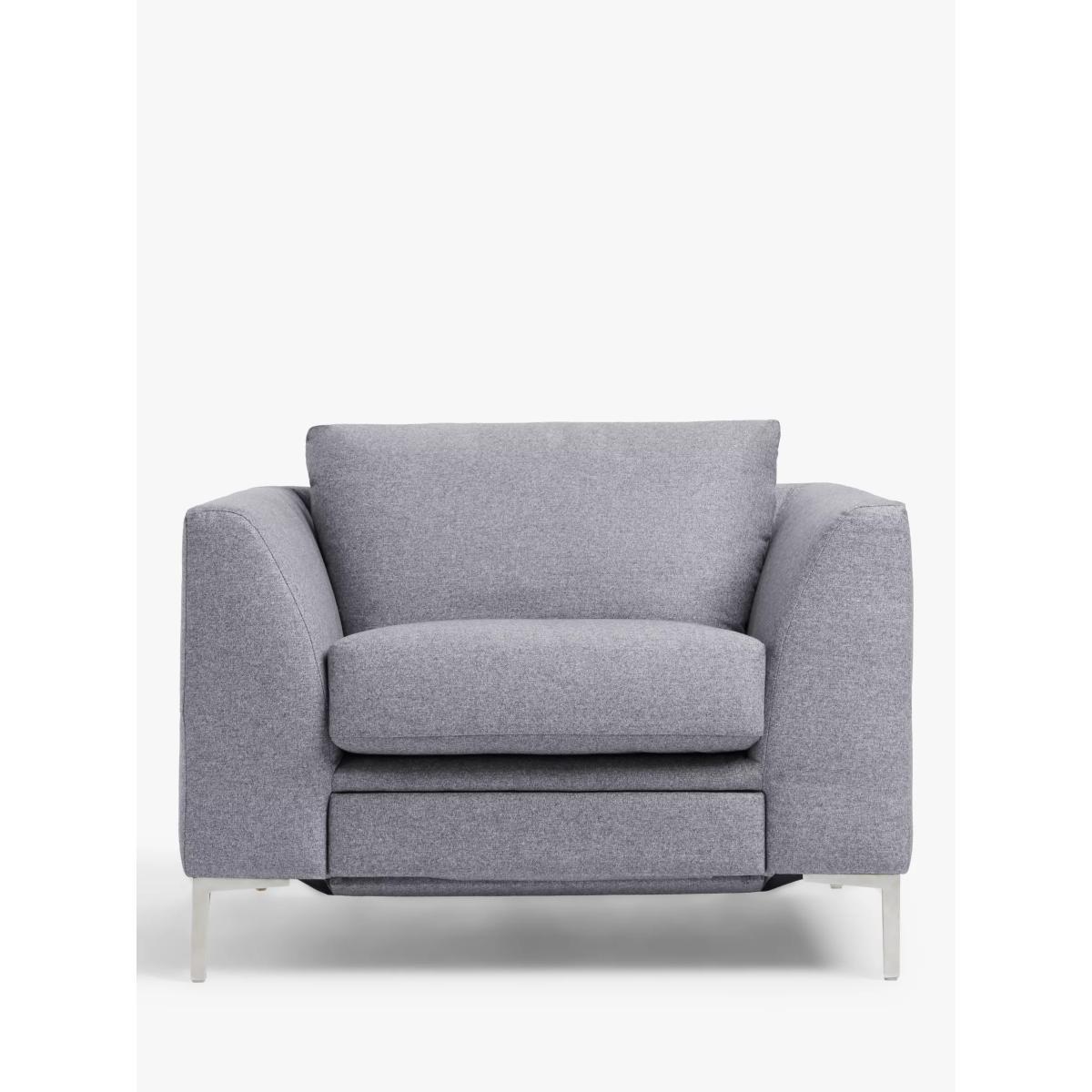 John Lewis & Partners Belgrave Motion Armchair with Footrest Mechanism, Metal Leg – image 3
