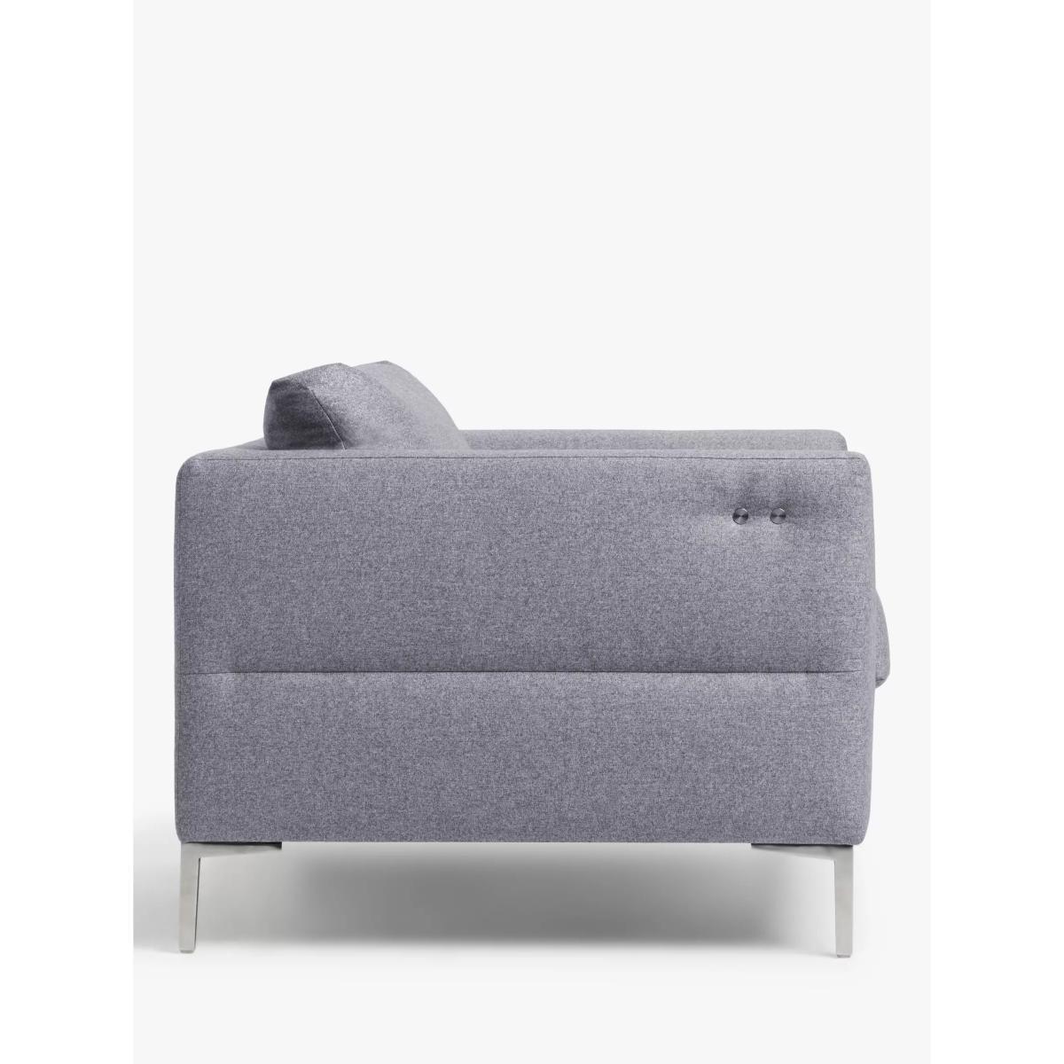 John Lewis & Partners Belgrave Motion Armchair with Footrest Mechanism, Metal Leg – image 4