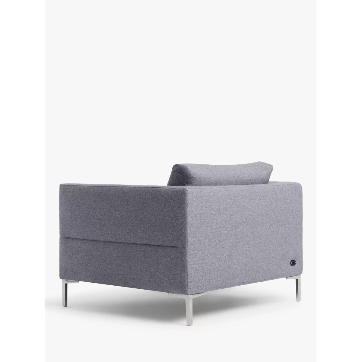 John Lewis & Partners Belgrave Motion Armchair with Footrest Mechanism, Metal Leg – image 5