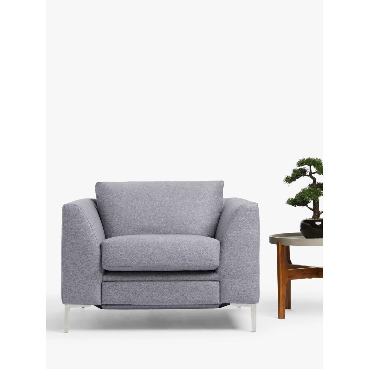 John Lewis & Partners Belgrave Motion Armchair with Footrest Mechanism, Metal Leg – image 7