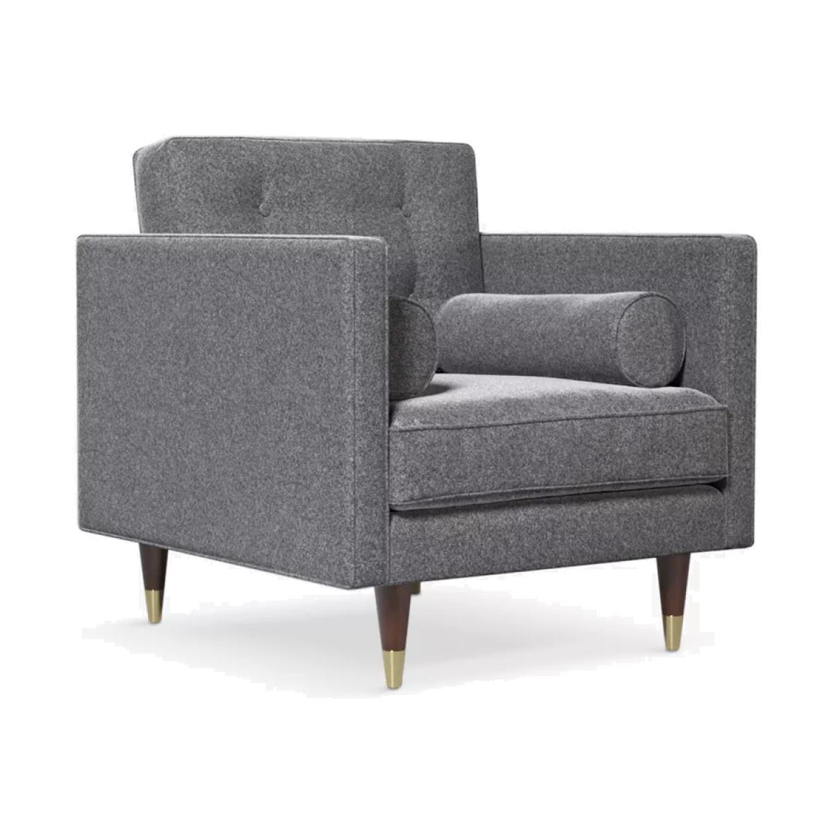 Swoon Porto Armchair, Dark Leg – image 1