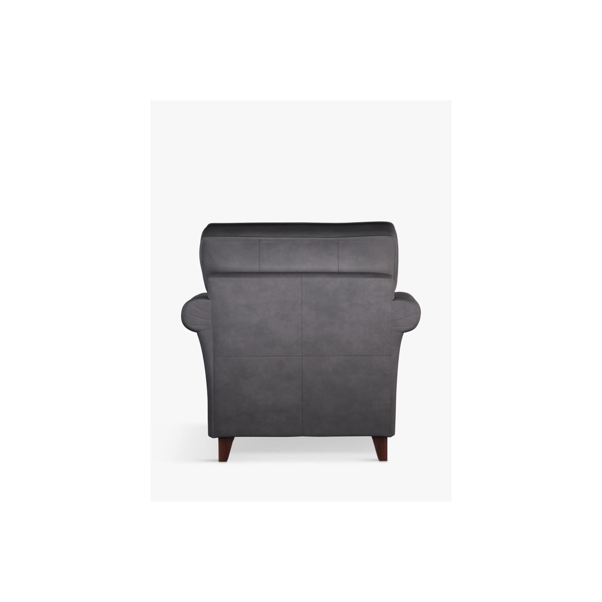 John Lewis & Partners Charlotte High Back Leather Armchair, Dark Leg – image 3