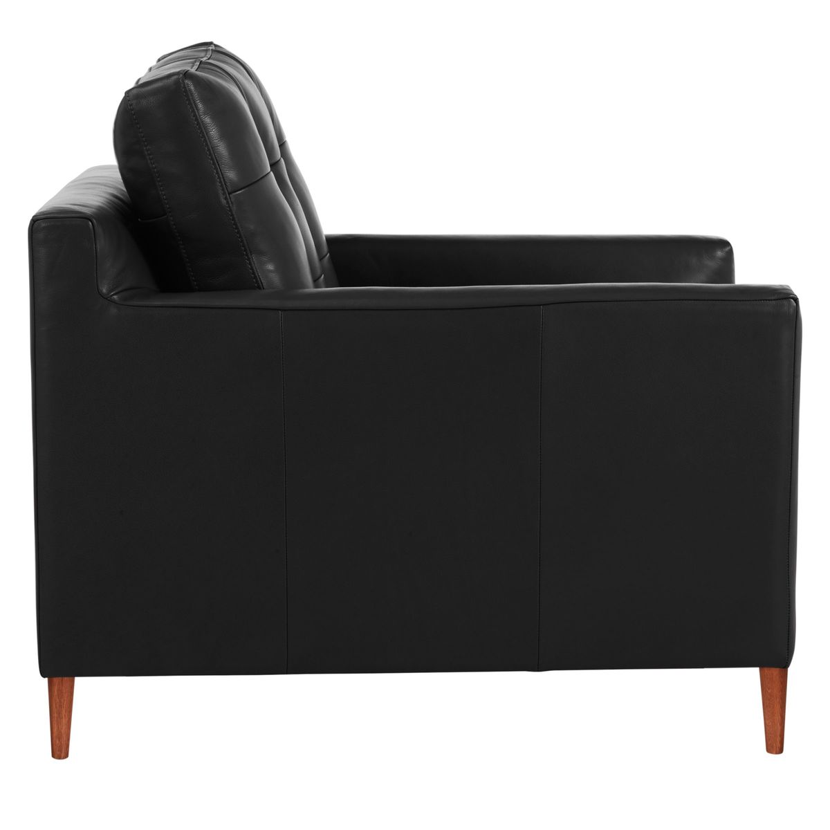 John Lewis & Partners Draper Leather Armchair, Dark Leg – image 4