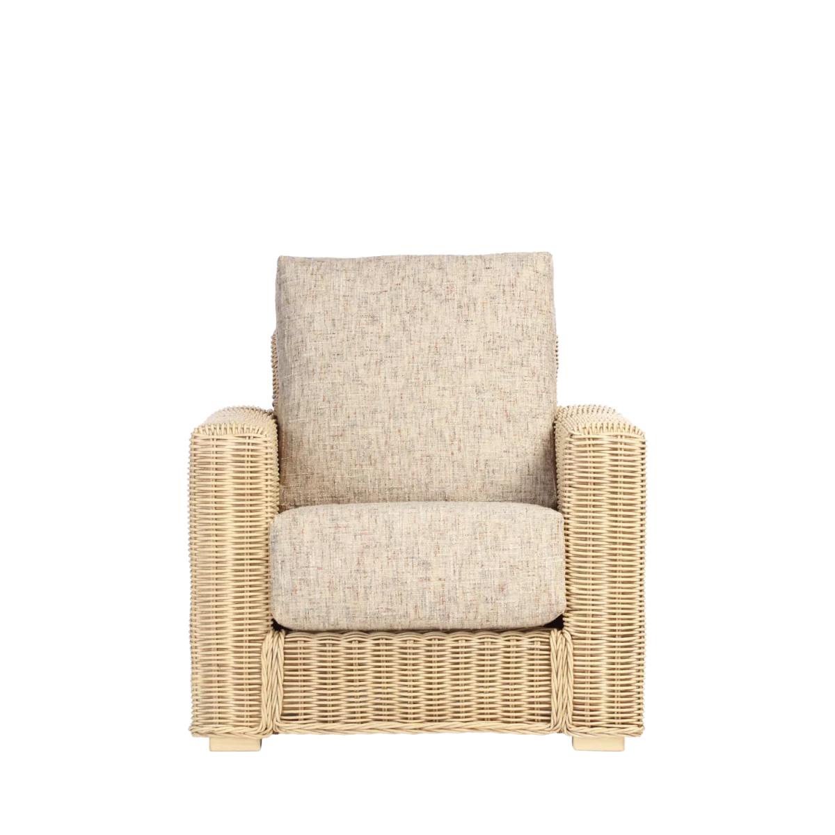 Desser Burford Rattan Armchair, Grey – image 3