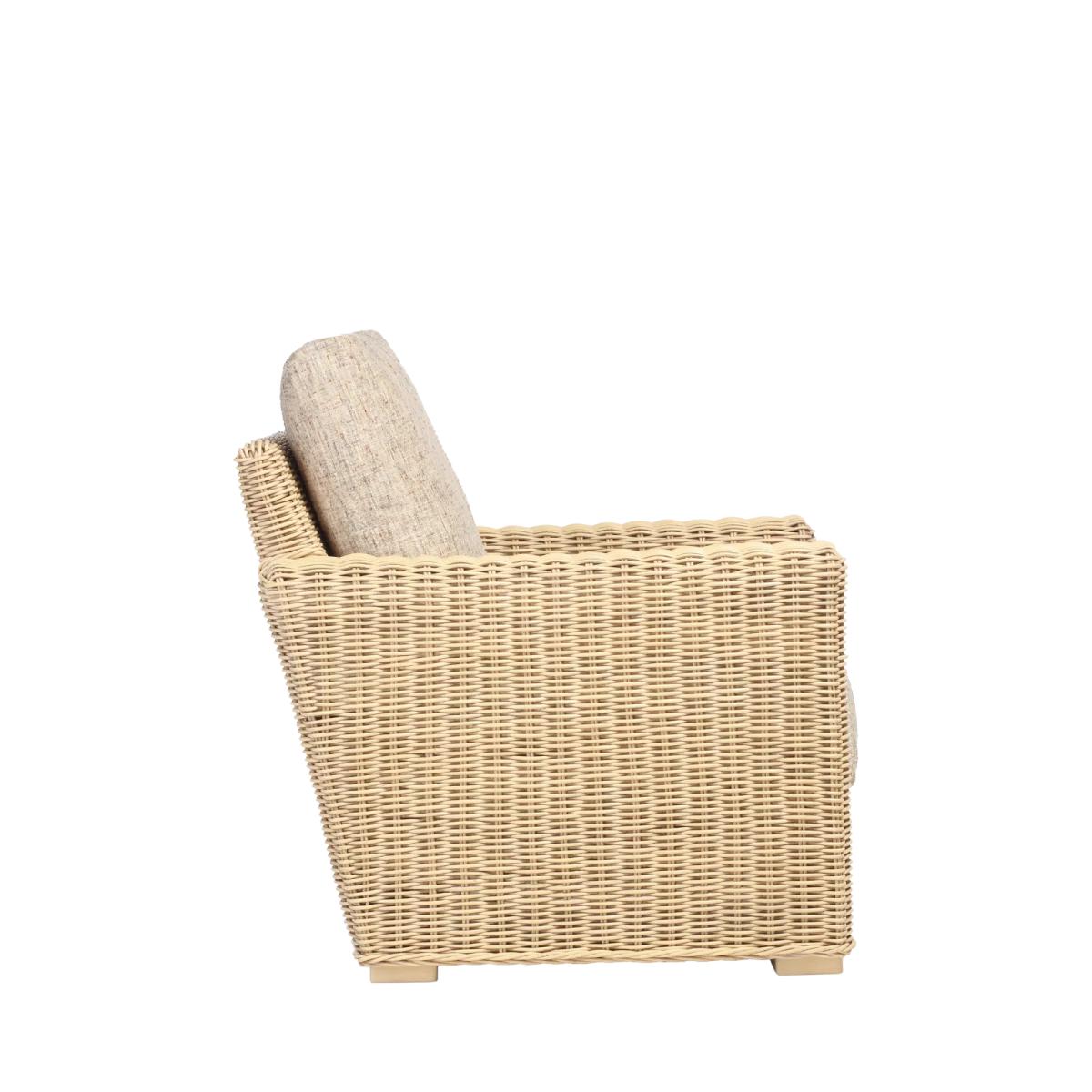 Desser Burford Rattan Armchair, Grey – image 4