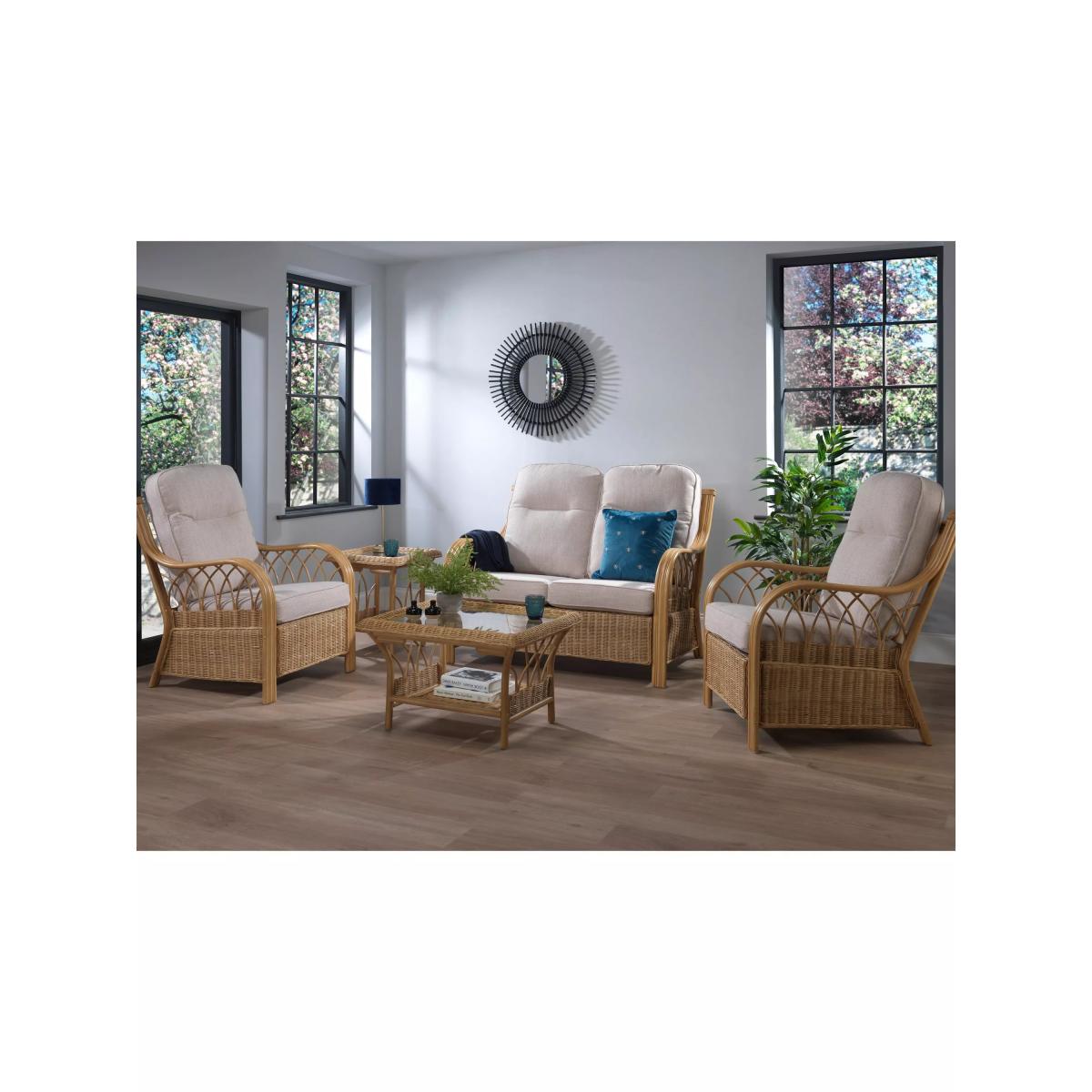 Desser Viola Rattan Lounge Chair, Biscuit Brown – image 4
