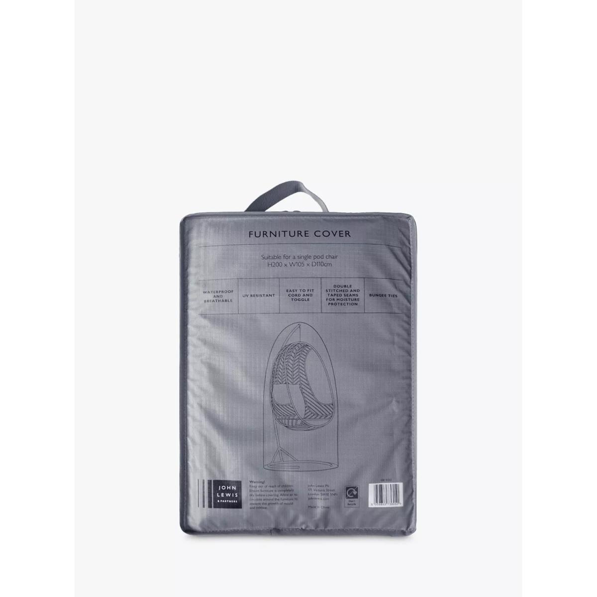 John Lewis Garden Single Chair Pod Furniture Cover – image 5