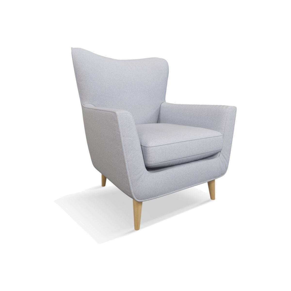 John Lewis Thomas Armchair, Light Leg, Brushed Tweed Grey – image 1