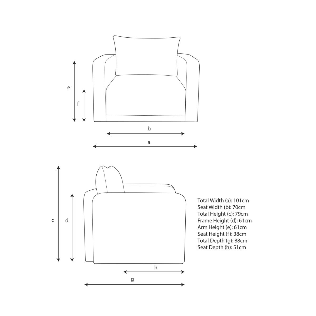 John Lewis Bundle Bold Armchair – image 5