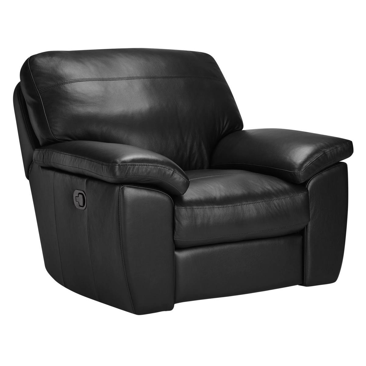 John Lewis & Partners Camden Manual Recliner Leather Armchair – image 3